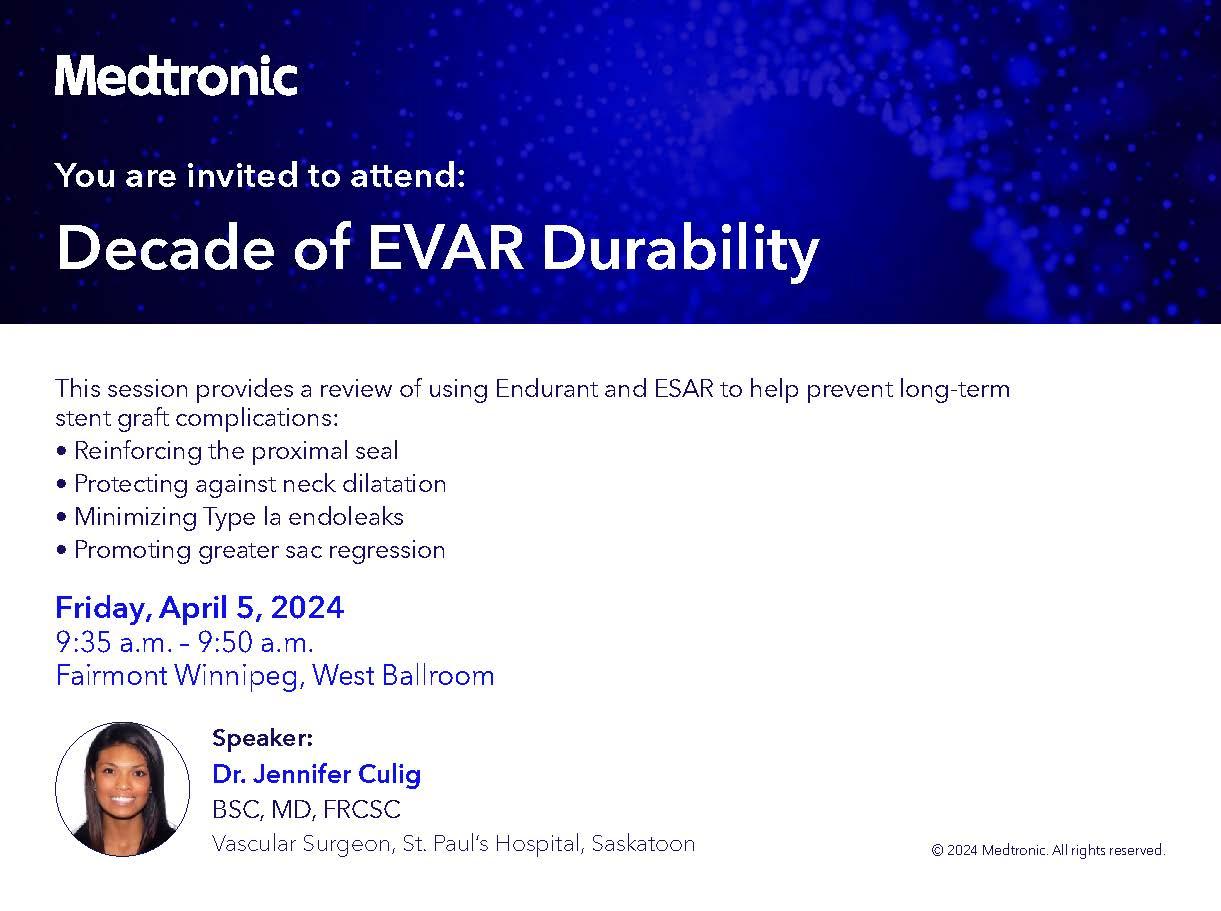 Decade of EVAR Durability - Medtronic