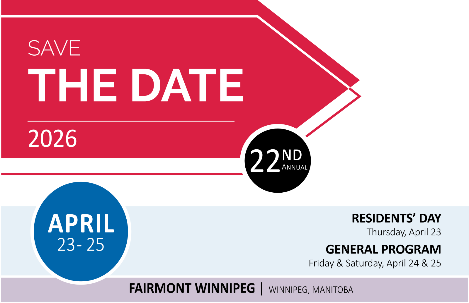 Save the Date for 2026
